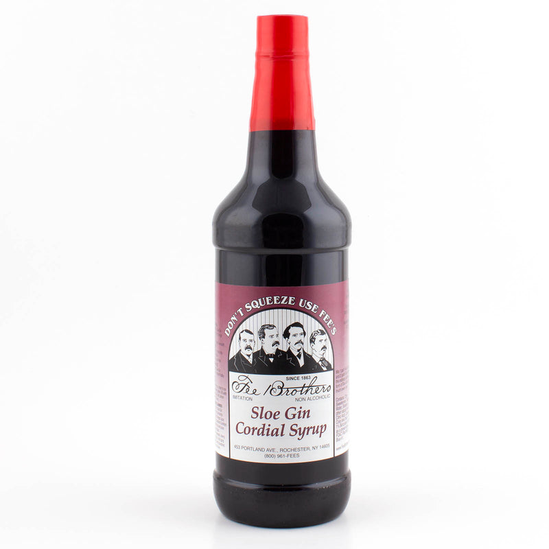 Cordial Syrup - Fee Brothers Sloe Gin - 1 Quart