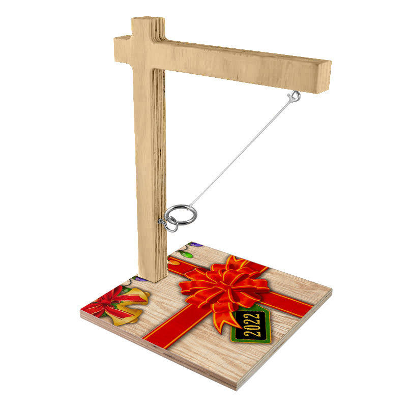 Small Tabletop Ring Toss Game - Holiday Present