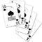 Spades Royally Flushed Credit Card Bottle Openers