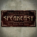 CUSTOMIZABLE Large Vintage Wooden Bar Sign - SPEAKEASY - 11 3/4" x 23 3/4"