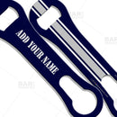 Bottle Opener - Sports Theme Colors Blue, Grey, White