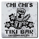 CUSTOMIZABLE Coaster - 3.5in Square Foam - Tiki Design