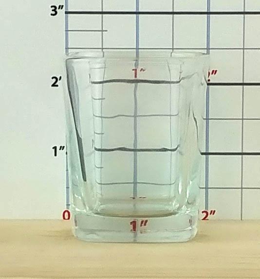 BarConic® Square Shot Glass - 2.25oz