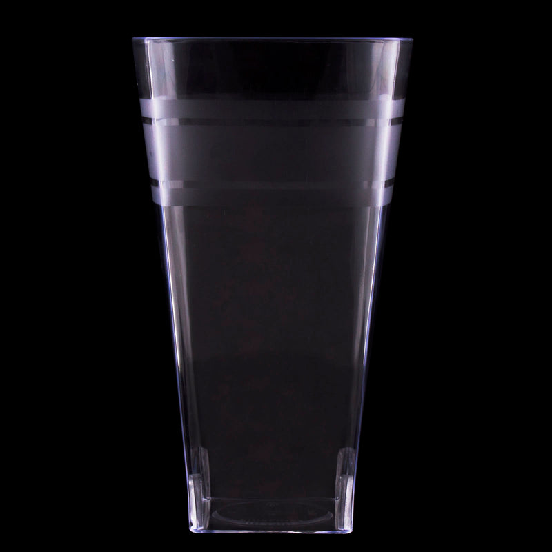 16 ounce - Square Tumbler Cup - Pack of 14