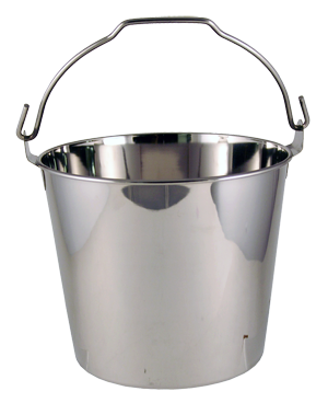 Tool/Tip Bucket - Stainless Steel