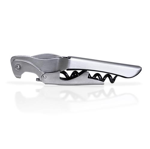 Stainless Steel Teflon Double Lever Corkscrew