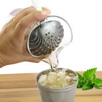 Stainless Steel Shell Julep Strainer- Side