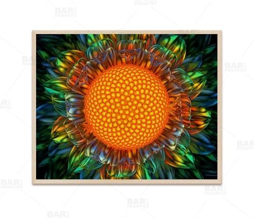 Wooden Table Top - Two Types Available - Sunburst Daisy 24" x 30"