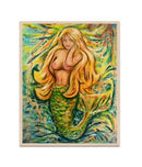 Sunburst Mermaid 24" x 30" Wooden Table Top - Two Types Available