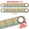 Kolorcoat™ 11" Long COLOSSAL™  Speed Bottle Opener – Tan / Blue Plaid