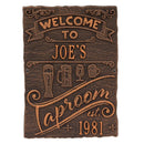  CUSTOMIZABLE Cast Aluminum Plaque - Taproom Brew Pub Design