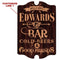 Custom Tavern Shaped Wood Bar Sign - Bar Welcome