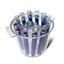 ice bucket with test tube shooters