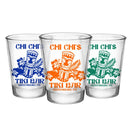 CUSTOMIZABLE - 1.75oz Clear Shot Glass - Tiki Bar