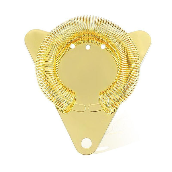 BarConic® Triangle Cocktail Strainer - Gold Plated