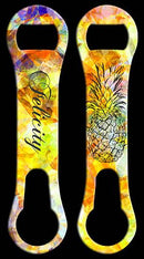 ADD YOUR NAME V-Rod&reg; Bottle Opener - Tribal Pineapple