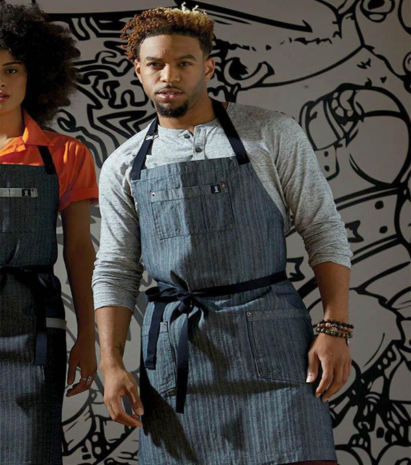 Renegade Bib Apron - Triple Denim