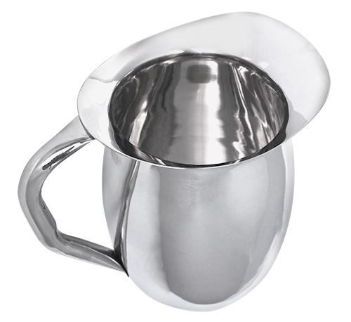 Stainless Steel Bell Pitcher - 2 Qt.