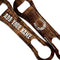 "ADD YOUR NAME" V-ROD® Bottle Opener – Grunge Wood – Several Color Options