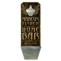 CUSTOMIZABLE Wall Mounted Wood Plaque Bottle Opener & Cap Catcher - Home Bar