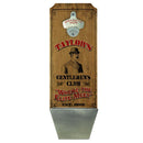 CUSTOMIZABLE Wall Mounted Wood Plaque Bottle Opener & Cap Catcher - Gentlemen's Club