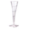 Wavy Plastic Flutes - 5 ounce - 6 count