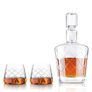 Crystal Whiskey Decanter Set