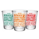 CUSTOMIZABLE Clear Shot Glass - Scotch & Whiskey - 1.75oz