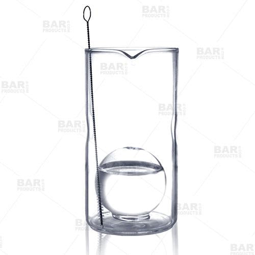 BarConic® Whiskey Pitcher with Ball Insert - 14oz. Glass