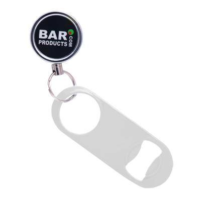 Mini Powder Coat White Speed Opener with Retractable Reel