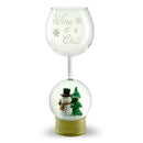 Wine & Chill Snow Globe Wine Glass - 12 ounce