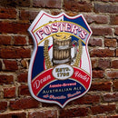 CUSTOMIZABLE Wood Shield Plaque - Heritage Beer Tavern Sign - Many Options Available - Two Sizes