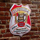 CUSTOMIZABLE Wood Shield Plaque - Heritage Beer Tavern Sign - Many Options Available - Two Sizes