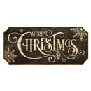 Merry Christmas Wooden Christmas Sign - Color Options