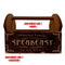 Speakeasy Wooden Condiment Caddy w/ Handle - Customizable