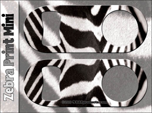 Zebra Mini Bottle Opener