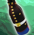 Zipper Style Bottle Coozie - Marine